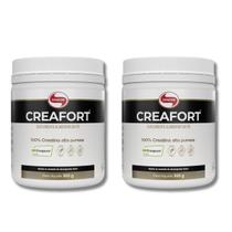 KIT 2 Creafort 100% Creatina Creapure em pó 300g Vitafor
