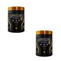 Kit 2 Creatina 100% Pura Monohidratada 300g S/açúcar S/carboidrato