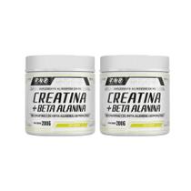 Kit 2 Creatina + Beta Alanina Sem Sabor 2x200g FNB Sports Nutrition