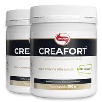 Kit 2 Creatina Creafort Vitafor Pote 300G