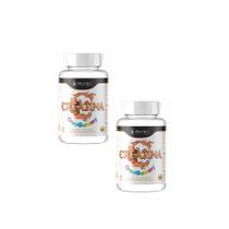 Kit 2 Creatina CreaGummy 2x60 Gomas Sabor Laranja IdnLabs