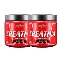 Kit 2 Creatina Integralmedica 300g Hardcore 100% Pura