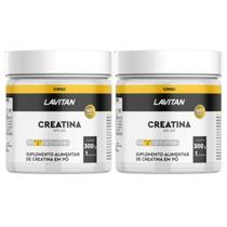 Kit 2 Creatina Lavitan 300g Cimed