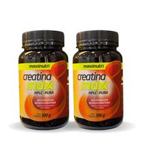 Kit 2 Creatina Max HPLC Pura Micronizada Monohidratada 300mg Maxinutri