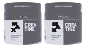 Kit 2 Creatina Monohidratada 100% Pura 300g Max Titanium