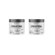 Kit 2 Creatina Monohidratada 300g Sabor Sem sabor - Herbamed