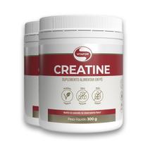 Kit 2 Creatina Monohidratada Creatine Vitafor 300g
