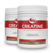 Kit 2 Creatina Monohidratada Creatine Vitafor Pote 300G
