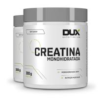 Kit 2 Creatina Monohidratada Dux Sem Sabor 300g