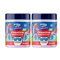 Kit 2 creatina monohidratada melancia 210g foco+energia 210g +mu Kit 2 creatina monohidratada melancia 210g foco+energia 210g +mu