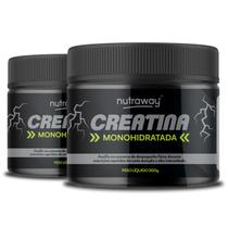 Kit 2 Creatina Monohidratada Nutraway 300g