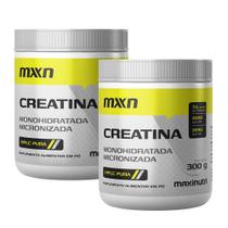 Kit 2 Creatina MXN Pura Pó 300g Maxinutri