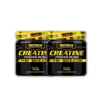 Kit 2 Creatina Power Rush 300g Pretorian