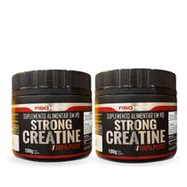 Kit 2 Creatina Strong Creatine 100g Fisionutri