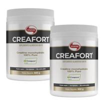 Kit 2 Creatinas Creafort Vitafor 300g Kit 2 Creatinas Creafort Vitafor 300g