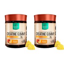 Kit 2 Creatine Gummy 60 Gomas Creatina Monohidratada 3g Nutrify