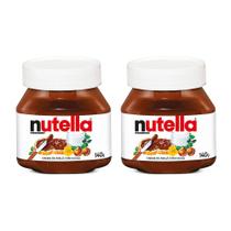 Kit 2 Creme Avelã Nutella Ferrero 140g cada Kit 2 Creme Avelã Nutella Ferrero 140g cada