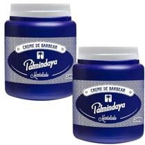 Kit 2 Creme De Barbear Palmidaya 240g Creme Barba