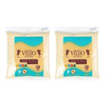 Kit 2 Creme de Milho Não Transgênico Mano Velho 1Kg