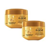 Kit 2 Creme de Tratamento Elseve Óleo Extraordinário Nutrição Intensa com 300g Kit 2 Creme de Tratamento Elseve Óleo Extraordinário Nutrição Intensa com 300g