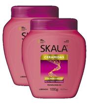 kit 2 Creme De Tratamento Skala Ceramidas G3 1kg