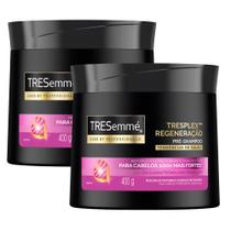 Kit 2 Creme de Tratamento TRESemmé TRESplex Regeneração 400g
