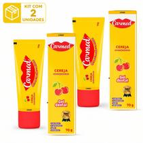 Kit 2 Creme Dental Carmed Cereja Anti-cárie Cimed 70g Kit 2 Creme Dental Carmed Cereja Anti-cárie Cimed 70g