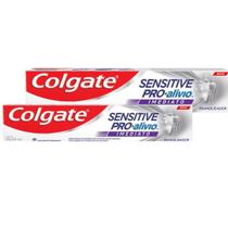 Kit 2 Creme Dental Colgate Sensitive Pro-Alívio Imediato Branqueador 90g Kit 2 Creme Dental Colgate Sensitive Pro-Alívio Imediato Branqueador 90g