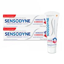 Kit 2 Creme Dental Sensodyne Sensibilidade e Gengivas 100g Kit 2 Creme Dental Sensodyne Sensibilidade e Gengivas 100g