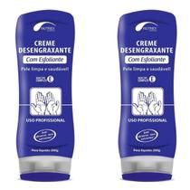 Kit 2 Creme Desengraxante Profissional Esfoliante 200g Kit 2 Creme Desengraxante Profissional Esfoliante 200g