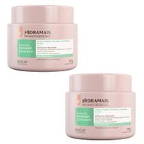 kit 2 Creme desodorante Hidramais massagem Esfoliante 500g