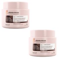 kit 2 Creme desodorante Hidramais massagem Pimenta Negra Nano Caffein 500g