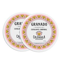 Kit 2 Creme Esfoliante Corporal Calêndula Granado Terrapeutics 200g