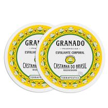 Kit 2 Creme Esfoliante Corporal Castanha do Brasil Granado Terrapeutics 200g