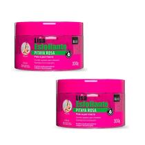 Kit 2 Creme Esfoliante Corporal e Rosto Pitaya Rosa Esfoliação para Corpo Pés 300g Bio Soft