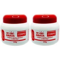 Kit 2 Creme Hidratante Colágeno Elastina Vitamina E com Filtro Solar - 240g