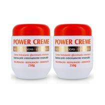 Kit 2 Creme Hidratante Cuidados com o Corpo Glicerinado Power 250g Kit 2 Creme Hidratante Cuidados com o Corpo Glicerinado Power 250g