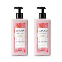 Kit 2 Creme Hidratante Desodorante Corporal Instance Frutas Vermelhas 400ml