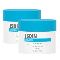 Kit 2 Creme Hidratante Isdin Ureadin Cream 10 Pele Seca 300ml