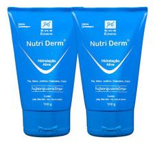 Kit 2 Creme Hidratante Nutri Derm Para Fissura Calcanea 100g