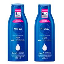 Kit 2 Creme Nivea Hidratante Corporal Hidratação Profunda 400ml