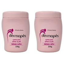 Kit 2 Creme Para Tratamento dos Pés Dermopés Abelha Rainha 230g Kit 2 Creme Para Tratamento dos Pés Dermopés Abelha Rainha 230g