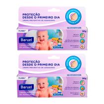 Kit 2 Creme Preventivo Contra Assadura Da Turma Xuxinha Óleo De Amêndoas 90g