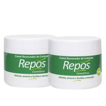 Kit 2 Creme Removedor Hidratante de Cutículas Repos 500g