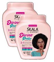 Kit 2 creme tratamento skala expert divino potao 1kg