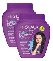 kit 2 CREME TRATAMENTO SKALA EXPERT MAIS CACHINHOS 1KG