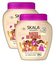 kit 2 CREME TRATAMENTO SKALA RAIZES DO MORRO 1KG