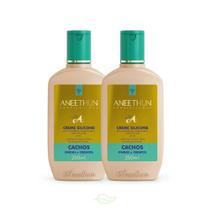 Kit 2 Cremes de Silicone Cachos Linha A Aneethun - ANEETHUN PROFISSIONAL Kit 2 Cremes de Silicone Cachos Linha A Aneethun - ANEETHUN PROFISSIONAL