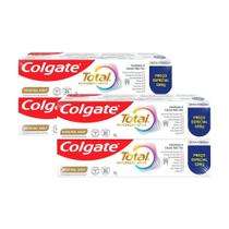 Kit 2 Cremes Dentais Colgate Total Original Mint Prevenção Ativa 180g 2un Cada