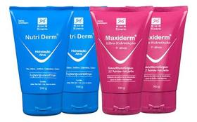 Kit 2 Cremes Hidratantes Nutri Derm E Maxiderm 100gr